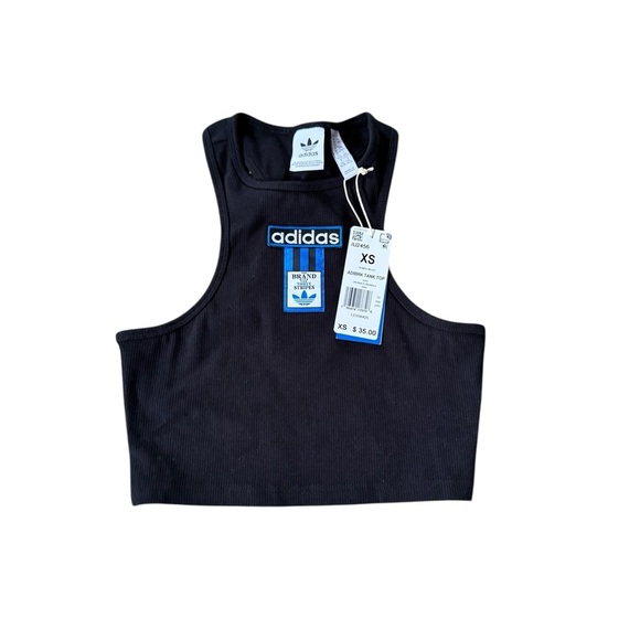 Adidas Women’s Adibreak Cropped Tank Top IU2456 Size XS NWT - Picture 1 of 6